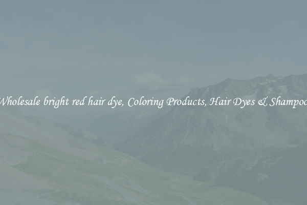 Wholesale bright red hair dye, Coloring Products, Hair Dyes & Shampoos
