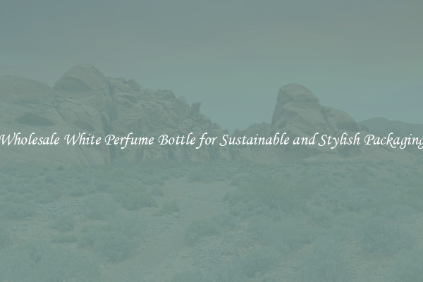 Wholesale White Perfume Bottle for Sustainable and Stylish Packaging