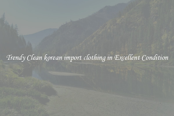 Trendy Clean korean import clothing in Excellent Condition