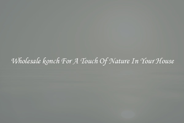 Wholesale konch For A Touch Of Nature In Your House