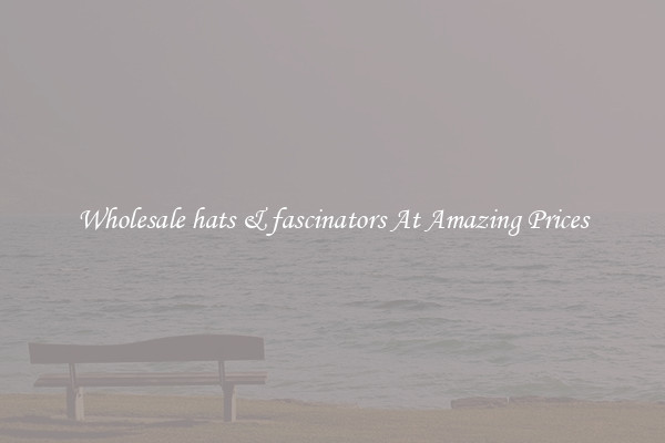 Wholesale hats & fascinators At Amazing Prices